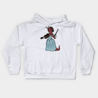 Tiefling Bard Kids Hoodie